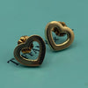 Tiffany & Co 18ct Yellow Gold Heart Earrings