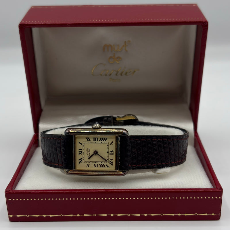 1983 Cartier Tank Must – Elite HNW - High End Watches, Jewellery