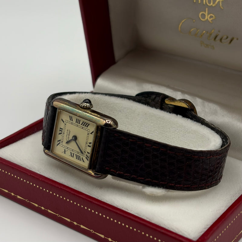 1983 Cartier Tank Must – Elite HNW - High End Watches, Jewellery