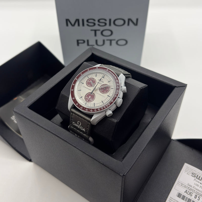 オメガ×スウォッチ MoonSwatch MISSION TO PLUTO MISSION TO PLUTO