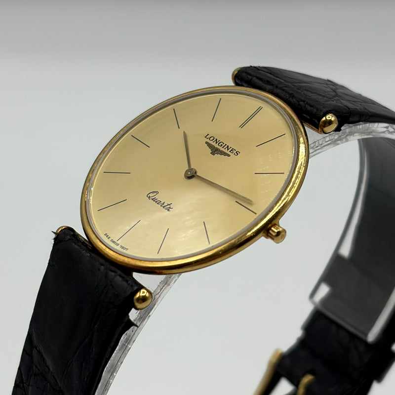 1981 Longines 18ct Ultra Thin Quartz dress watch – Elite HNW