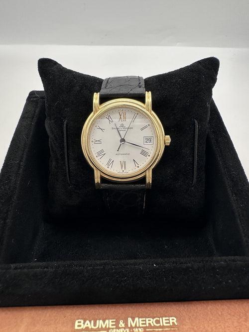 Baume and Mercier Yellow gold Clasima