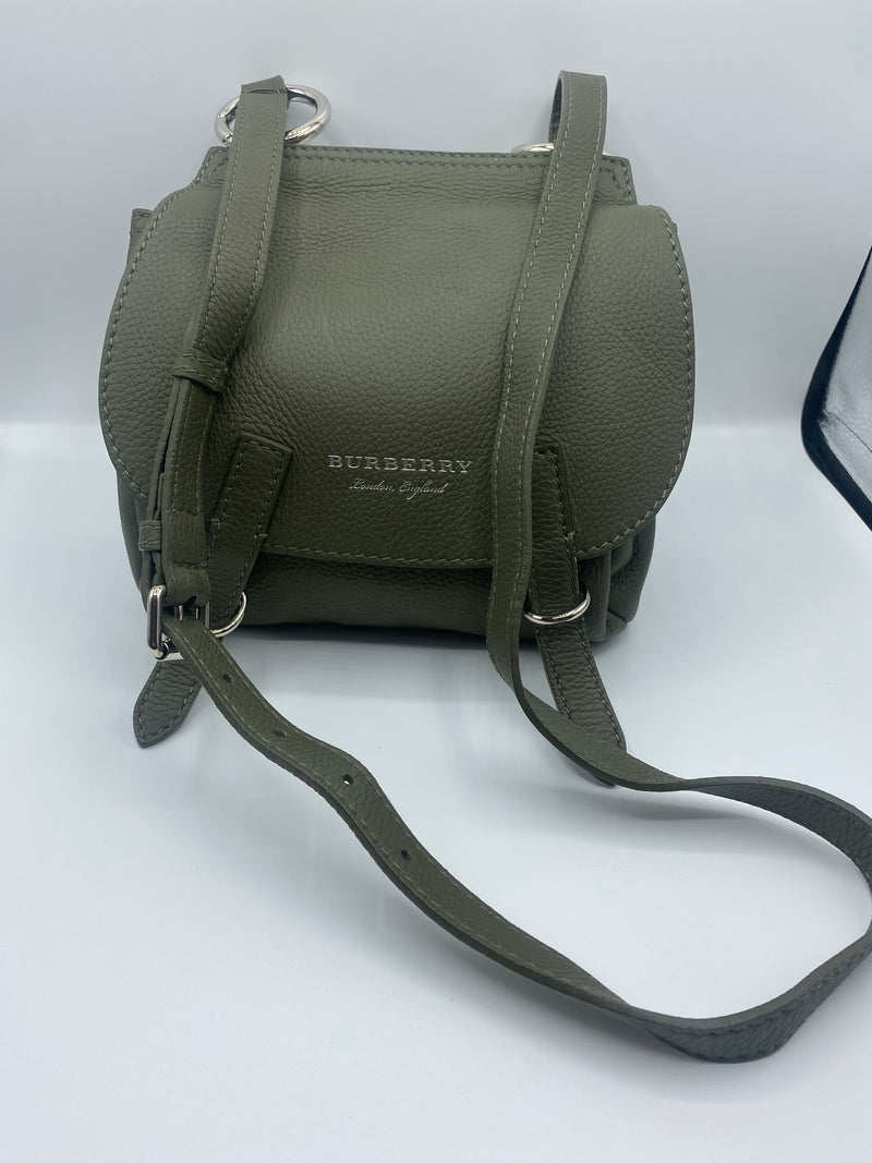 Burberry Green Leather cross Body Bag