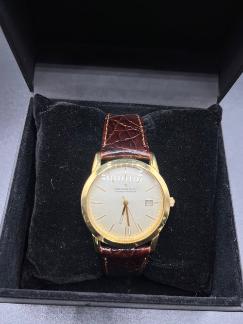 Dreyfuss & Co 18ct Gold Watch