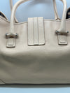Burberry Handbag Cream Leather