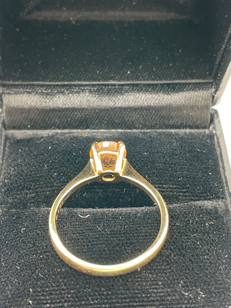18ct Yellow Sapphire Ring