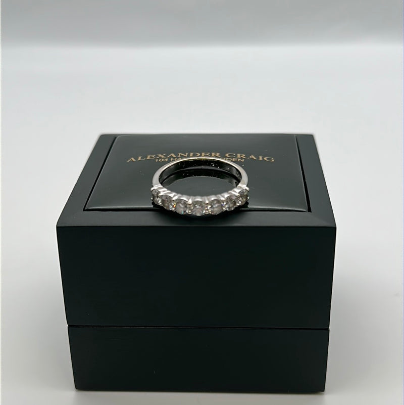 18ct White Gold Eternity Ring