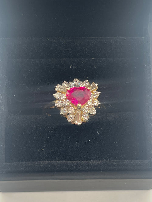 Ruby and Diamond Ring