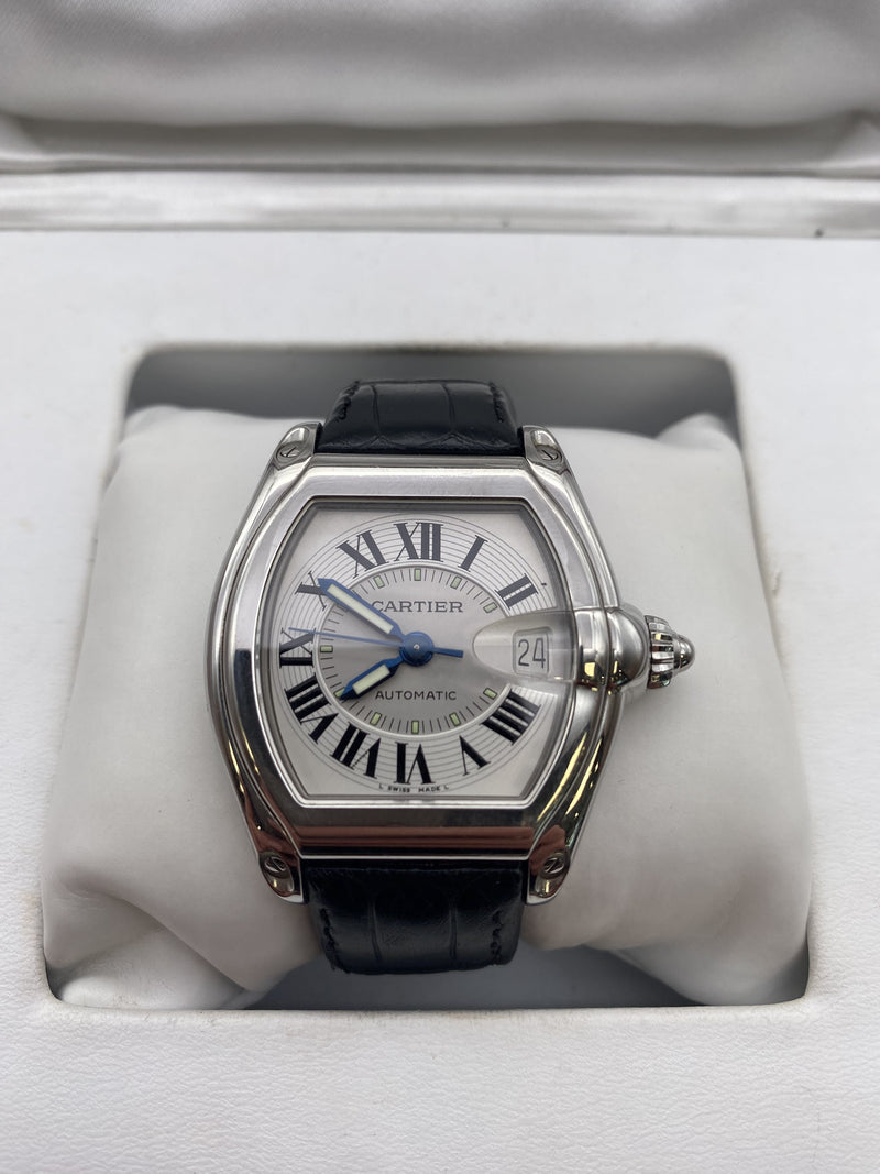 Stainless Steel Cartier Roadster Automatic