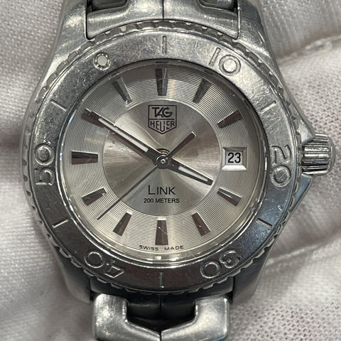 TAG Heuer LINK シルバー 時計 Tag Heuer Link Silver Dial – Elite HNW - High End Watches