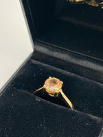 18ct Yellow Sapphire Ring