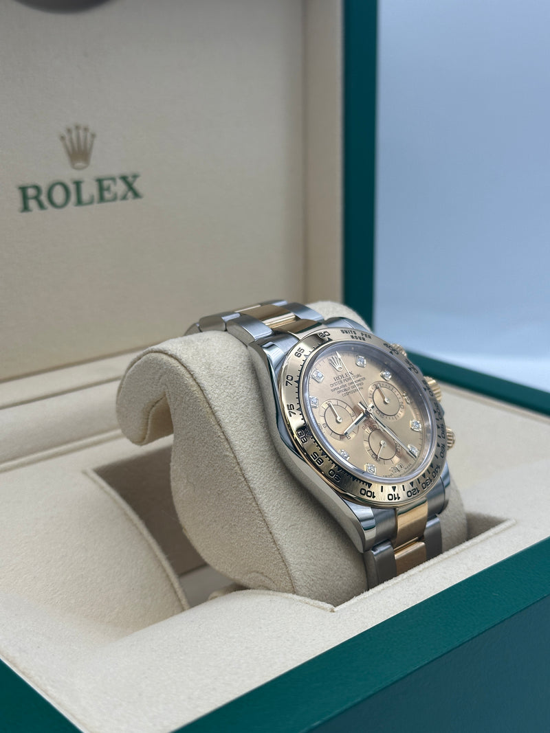 Rolex Stainless Steel and Yellow Gold Daytona
