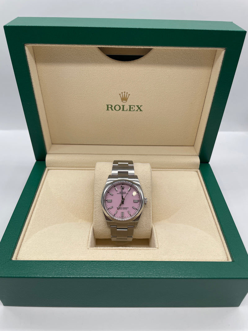 Rolex Oyster Perpetual 36mm Candy Pink