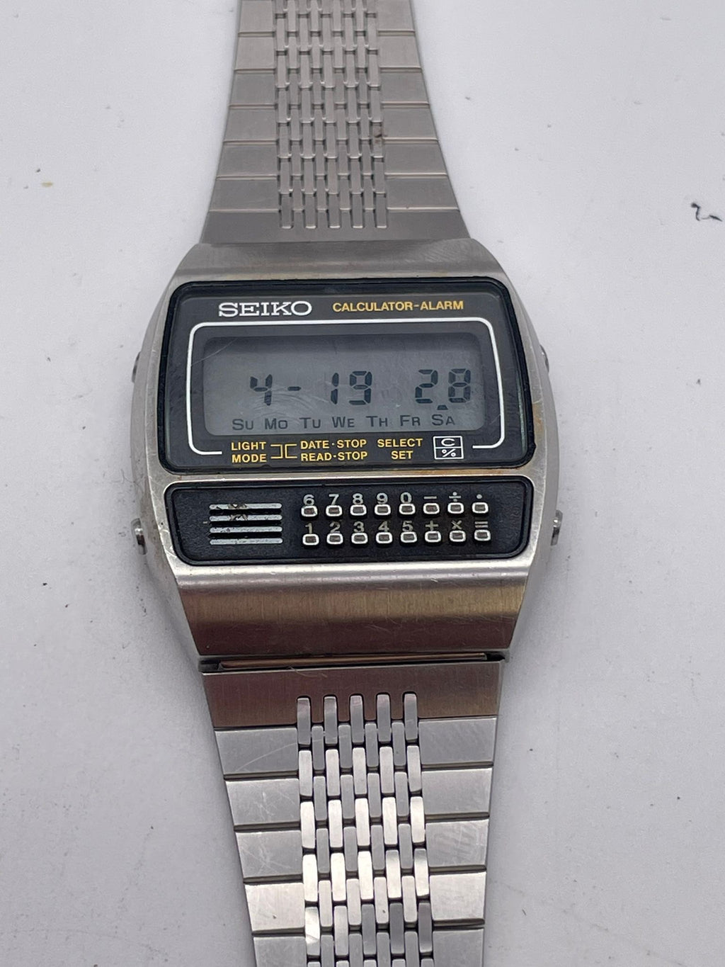 Original Seiko Watch Calculator Seiko Vintage Digital Calculator