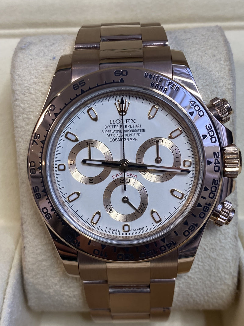 Rolex Daytona Rose Gold With Rare “APH” Dial
