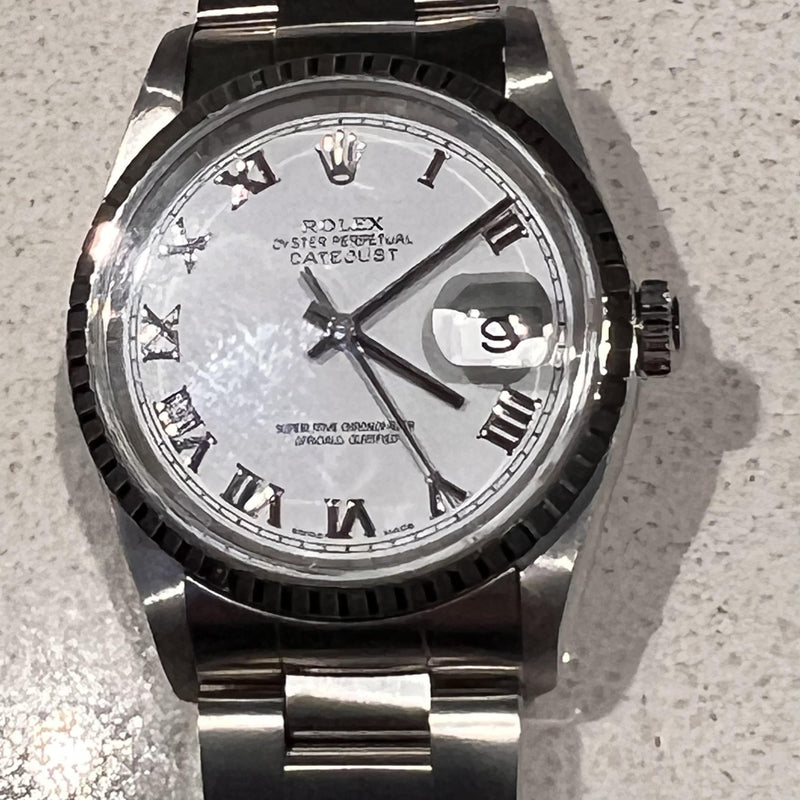 rolex datejust 36mm fluted bezel