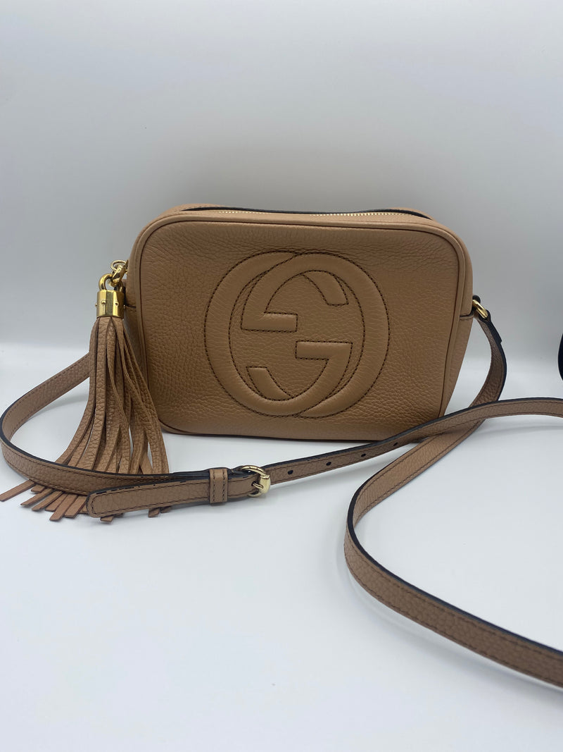 Gucci Brown Leather Soho Bag