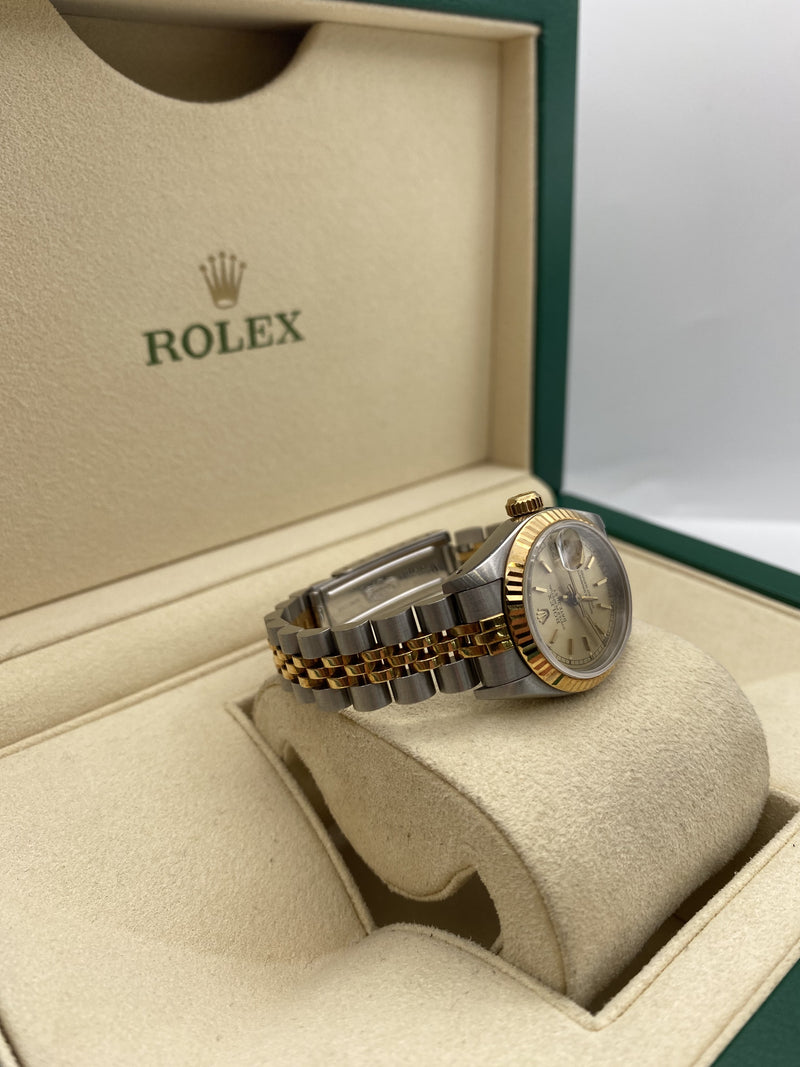 Rolex Ladies Datejust 26mm In Stainless Steel and 18k Yellow Gold