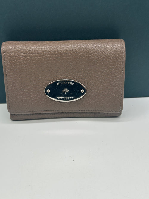 Mulberry Plaque Continental Wallet
