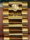 Rolex 18 Carat Daydate, 36mm, Yellow Gold, Unworn, Stickered, August 2022, Full Set