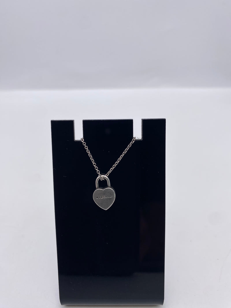 Tiffany & Co Heart Lock Necklace