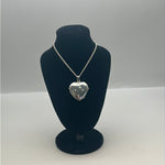 Silver Chain & Heart Pendant