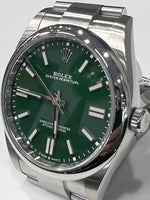 Rolex Oyster Perpetual 2021 41mm Green Full Set