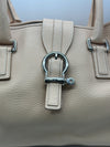 Burberry Handbag Cream Leather