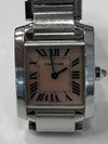 Cartier Tank Francaise Small - Mother of Pearl Face
