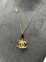 Chanel Small Necklace with Double Interlocking C Logo Pendant
