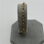 18ct  Yellow Gold Sapphire Bracelet.