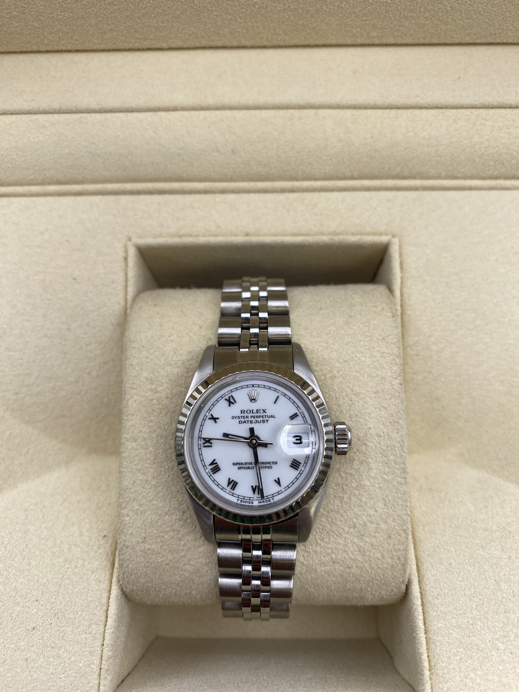 datejust white dial