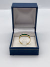 7 stone gold emerald ring