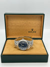 Rolex Datejust 36mm Azzurro Blue Dial Jubilee Bracelet
