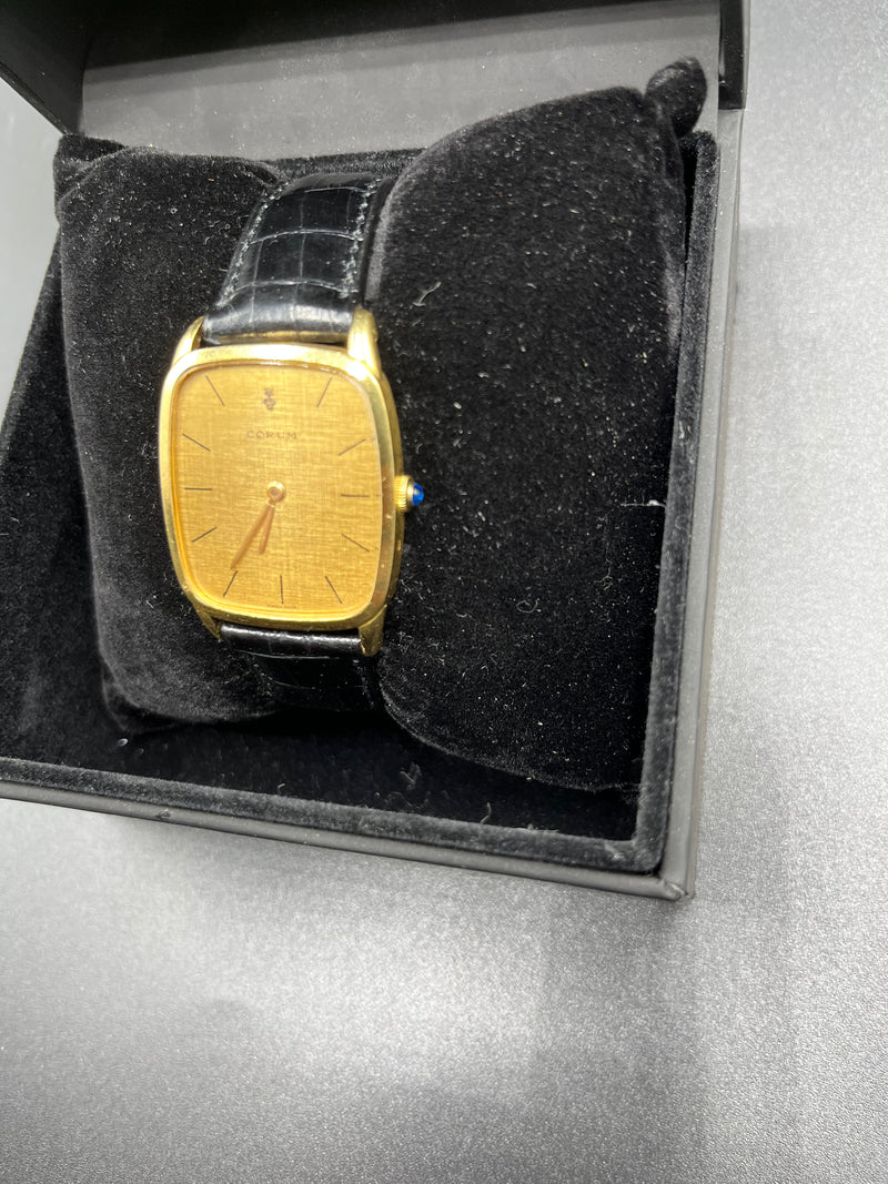 18ct Gold Vintage Corum Watch