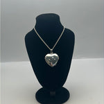 Silver Chain & Heart Pendant