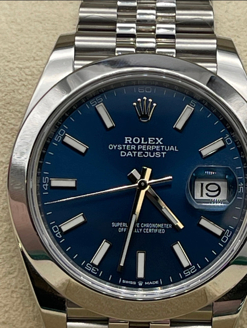 Rolex Datejust 41mm Blue Dial