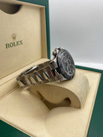 Stainless Steel Rolex Cosmograph Daytona Black Dial
