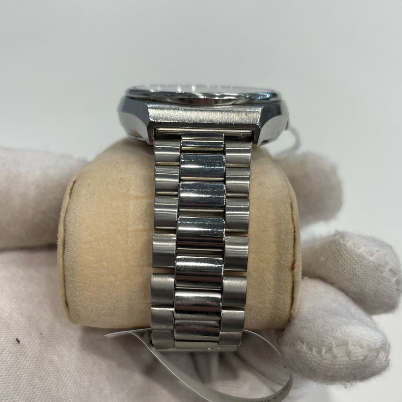 SEIKO ELNIX 0702-8020 腕時計 電磁テンプ式デイト - 腕時計(アナログ)