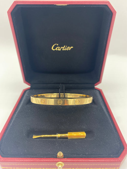 Cartier Love Bangle Yellow Gold