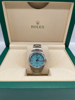 Rolex Oyster Perpetual 36mm Tiffany Blue