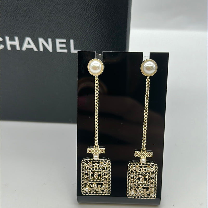 Chanel Bottle Earrings