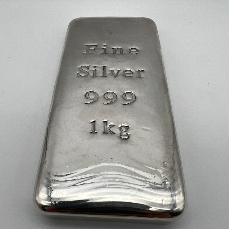 1000g Silver Bar Ideal Paperweight