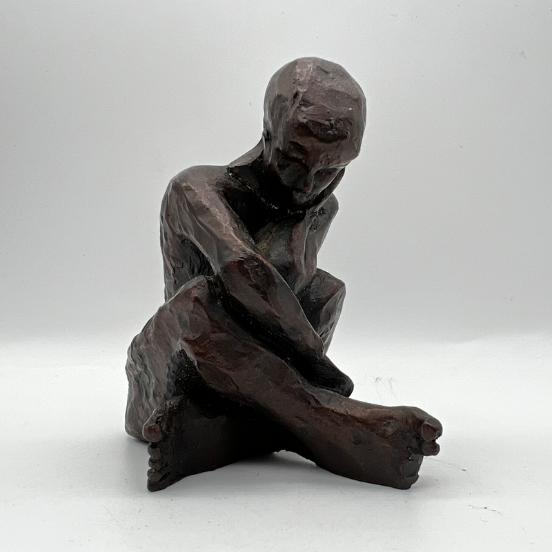 Carol Peace Sculpture - 'Small Seated Lady 1'