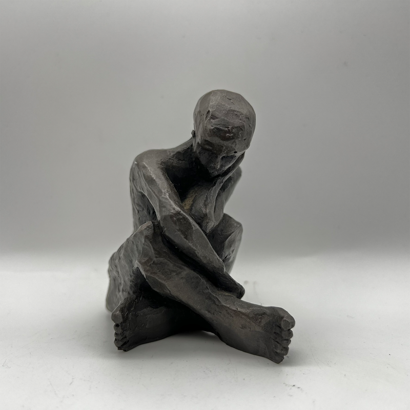 Carol Peace Sculpture - 'Small Seated Lady 2'