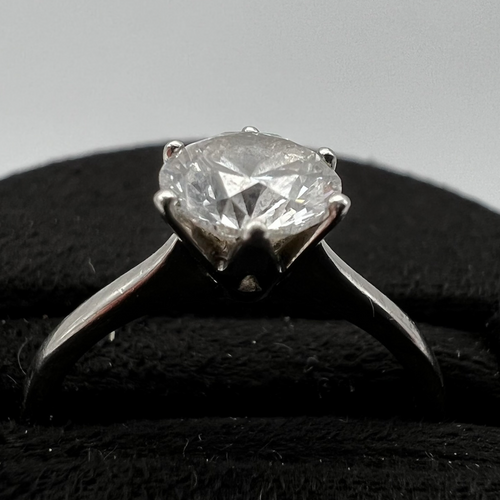 Diamond Solitaire Ring 1.01ct in Platinum Setting