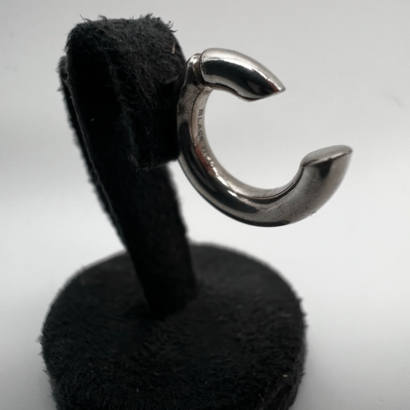 Maria Black Liberty Twistable Adjustable Silver Hoop Earring