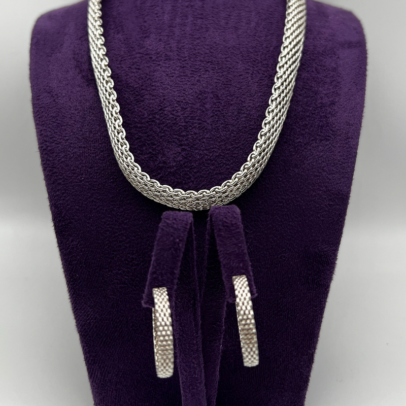 Tiffany & Co. Choker Necklace & Earring Set