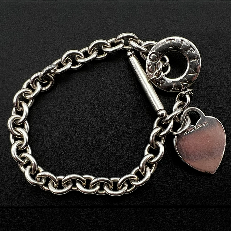 Tiffany & Co. Heart Charm Bracelet