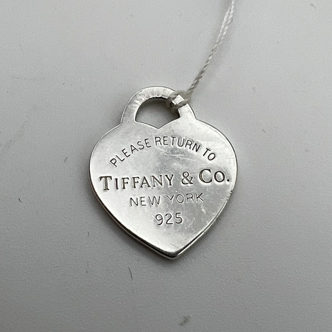 PLEASE RETURN TO TIFFANY＆CO.　925 Tiffany & Co Please Return To Tiffany Heart Pendant – Elite HNW